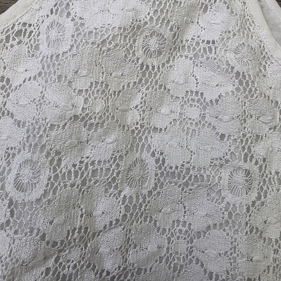 Rebecca Minkoff White Lace Top Size 6 - Picture 7 of 7